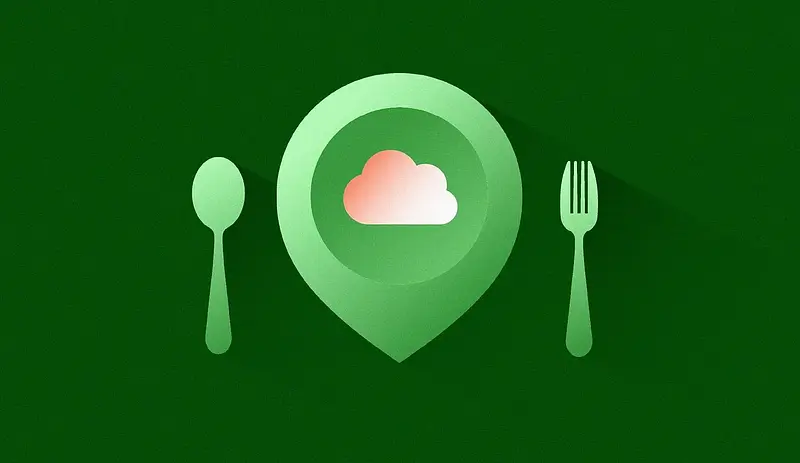 Creating a word cloud with local restaurant data in our neighborhood - Hashscraper workshop